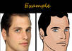 make  a Cartoon portrait small2