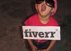 advertise your message,logo or company name by a cute BABY_GIRL small2