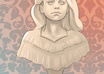 illustrate you as a creepy, Victorian style bust statue small2