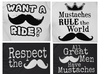 give you a cool MUSTACHE t shirt design small2
