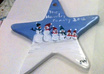 hand paint and personalize a snow family ceramic ornament for you small2