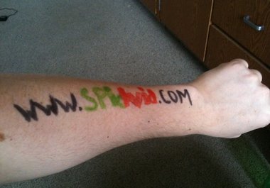 write your company name on my arm  big2