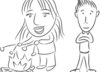 draw a line art caricature of you doing your favorite activity small2