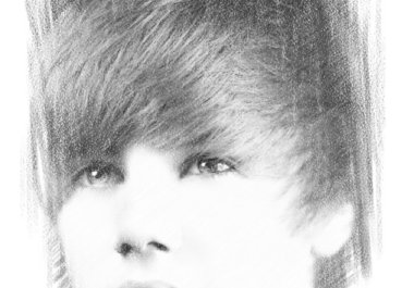 skilfully sketch your face on a piece of paper and take a pic of it just big2
