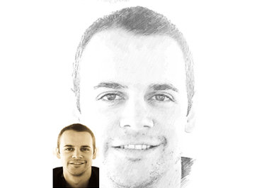 create artisits pencil drawing of your pic big2