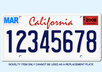create a Novelty Customized California License Plate with your name/ company name small2