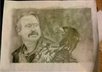 draw a any picture you send me in pencil and send the money to a needy cause small2