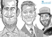draw a Funny caricature from any photo in black and white small2