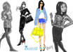 draw a fashion sketch of you in your favorite outfit small2