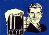 make you a classic TOAST bar or game room sign that lifts a drink to anything small2
