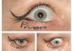 put message on my eyelid or under my eye small2