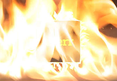 create an awesome FIRE video of your logo big2