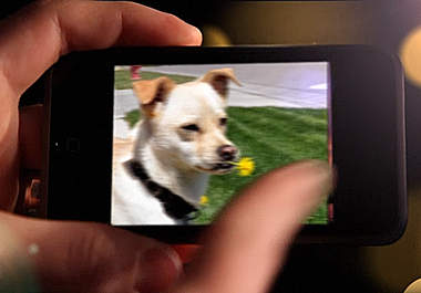 create a jazzy Phone Swipe intro video of your logo big2