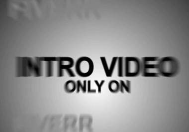 create awesome looking typography video big2
