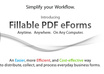 make a fillable PDF Form file from a file, document, image or a website small2