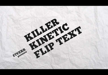create this KILLER typography text intro video big2