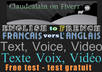 translate or read your message in REAL french for 2 minutes small2
