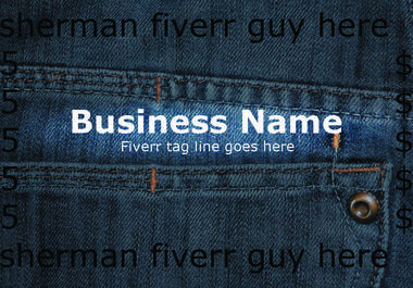 create a cool flashy business card jeans style 32629 front and back in high resolution CMYK print ready big2