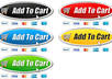 send high quality call to action BUTTONS, such buy now, download, add to cart, for your website small2
