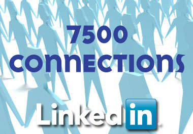 give you 7500 REAL LinkedIn connections plus two unique 33 page guides for your success big2
