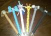 send you 2 crazy creature/animal ball point pens small2