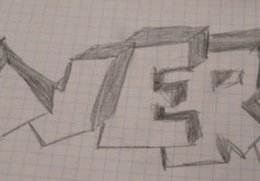 fast draw your name in 3D characters and send you the video and photo big2