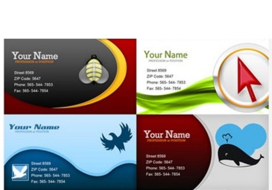design elegant business card just big2
