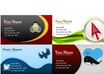 design elegant business card just small2