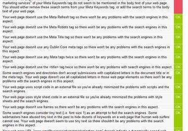 write you a comprehensive SEO analysis of your site vs competitors and tell you what to do to get into the top 10 organic search results big2
