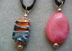 send you one beaded pendant on double strand black cord to US address only small2