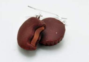 make you 2 pairs random mini food earrings big2