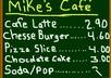 create a promotional, marketing, commercial or menu video messages on a digital chalkboard small2