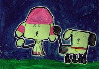 commission my 7 yr old daughter to create a work of art for you, any subject big2