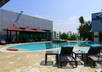 deliver your 30 sec testimonial or message in a video sitting next to my pool small2