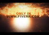 create this blazing fiery EPIC text titles video animation for your website business product service event show advertising promotion market small2