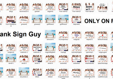 add anything you want to the sign these hot Asian models are holding big2