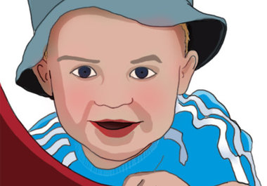 transform 2 people into a cartoon character big2
