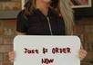 take AWESOME picture holding your sign small2