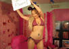 dance for you in a sexy bikini with your fan sign small2