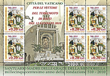 send you a nice postcard with the pope or St Peter's Basilica stamped from the vatican city big2