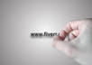 make a touch style animation with your logo or text small2