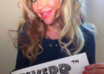 hold a sign with your name, business, url, or whatever you want small3