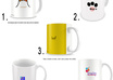 put your logo digitally on a 3D Mug small3