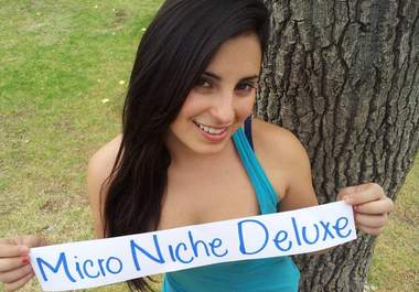take an AMAZING picture holding your sign to promote your business or website big3