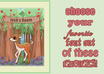 personalize this adorable cupcake or deer poster for your childrens room small3