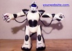 let my ROBOT dance and place your website url or another short text next to him on the wall small3