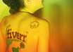 paint your logo or message on my Back with BODY Art Technique and take Photos small3