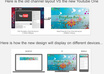 create an optimized Youtube One channel design and make your brand stand out small3