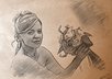 transform your photo into realistic fusain painting cartoon small3