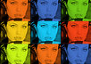 turn your photo into 9 or 16 Andy Warhol pop art small3